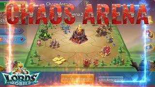 Chaos Arena Day 2 // Lords Mobile  LIVE