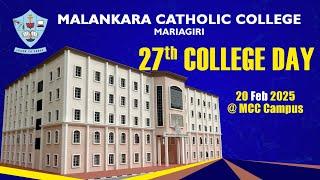 LIVE: MALANKARA CATHOLIC COLLEGE, MARIAGIRI /COLLEGE DAY/ THURSDAY 20-02-2025 ..