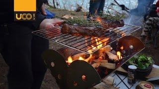 Grill & Go! 30 SEC. setup - the UCO FlatPack Grill