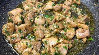 Garlic Butter Chicken Bites Recipe • How To Make Butter Garlic Chicken • Simple Ramadan Recipes