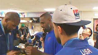 Team USA Basketball Behind The Scenes At 2024 Paris Olympics With Locker Room Footage! 2024 Team USA