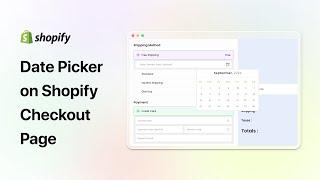 Add Delivery Date Picker to Shopify Checkout Page | Shopify checkout UI Extension