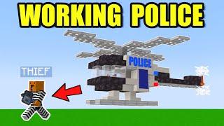 Make A Fully Working POLICE STATION in Minecraft!