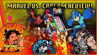 Arcade1Up Marvel Vs. Capcom Cabinet Review!  FINALLY! A Homerun by Arcade1Up?!?!