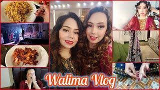 Shandaar Walima Vlog ️ Parlor se tyar hui hain | Heat less Curls Tutorial | Apya ko bahut sharam ai