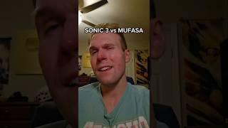SONIC 3 vs MUFASA #shorts