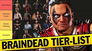 Mortal Kombat 1 - Braindead Characters Tier List!