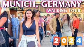  Munich City Walking Tour During Oktoberfest 2024 in 4K [With Captions]