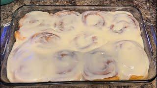 Pillsbury Grands Cinnabon Cinnamon Rolls!