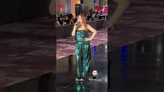 نوال ⭐️صاحبة اغنية "مخصماك" علي استيدج انترناشونال فاشون اوورد | INTERNATIONAL FASHION AWARDS