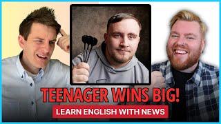 Darts Sensation Luke Littler Beats the Best | Learn English with News