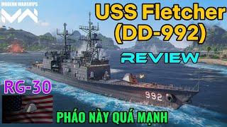 Modern Warships | REVIEW USS FLETCHER (DD-992) KHU TRỤC XUẤT HIỆN TRONG VÒNG QUAY EVENT THÁNG 1/2025