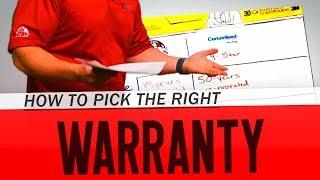 Certainteed 4 star and Atlas Signature Series Roofing Warranties EXPLAINED!