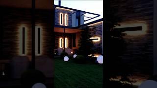 Ландшафтное освещение и Умный дом #умныйдом #ландшафтныйдизайн  #светодиоднаяподсветка #подсветка