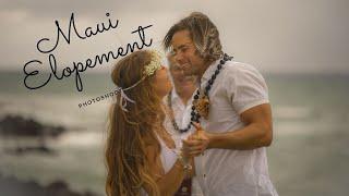 Elopement Wedding Shoot | Wailea Beach Resort | Maui