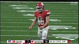 Destrehan vs Ruston: Division I Non-Select Football State Championship