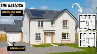 NEW BUILD HOUSE TOUR UK 2025 | STEP INSIDE BARRAT HOMES THE BALLOCH 4BED Detached Showhome