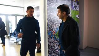 Eden Hazard meets Frank Khalid in Madrid