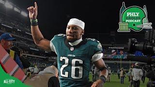 Zach Berman recaps the locker room vibes after the Eagles beat the Commanders | PHLY Sports