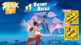 110 Kill Solo Vs Squads Wins Gameplay Full Game (Fortnite Chapter 2 Remix Ps4 Controller)