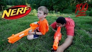 Nerf War: Nick's Ambush; Big Friend Revenge