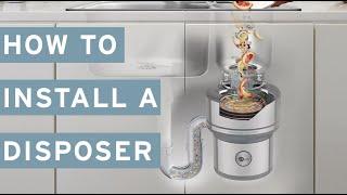 How to Install: InSinkErator Food Waste Disposer