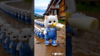  Beautiful Blue Dress shoe Cute Baby Cat Mini Groups  Blue Cute kitten 334 #dudidudidam #shorts