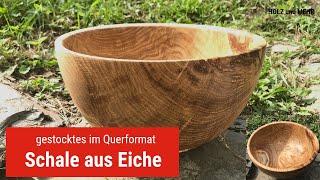 Eiche drechseln und Risse im Holz? Kein Problem