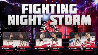 Fighting night storm - Яблонски & Пашков, Масальский & Полежай, Де Оливейра & Воробьев