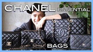 CHANEL essential bag selection