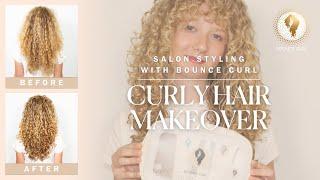  Salon Tutorial: Curly Hair Makeover with Bounce Curl Stylist Melanie Cash 