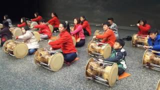 2015: Janggu Class.국립국악원 (Traditional Korean Drum)