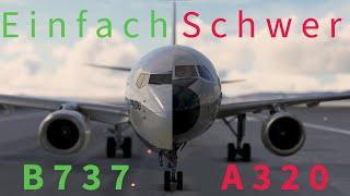 Airbus A320 vs Boeing 737: was lässt sich leichter landen?