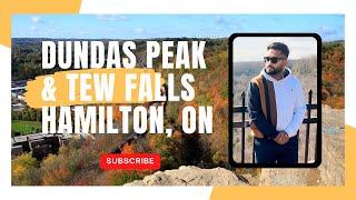 Dundas peak | Tew falls| Hamilton, ON |Hiking at Dundas peak | Hiking in Ontario| Travel vlog