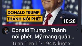 MỸ CÓ TRUMP, VN CÓ TUẤN TIỀN TỶ. QUÁ HÃI HAI ÔNG CHÉM BÃO NÀY