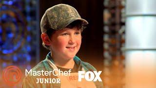 Reid Presents His Fried Chicken Dish | Season 7 Ep. 13 | MASTERCHEF JUNIOR