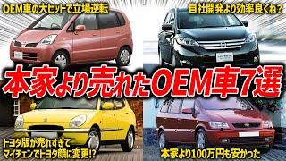 結局はブランドで決まる!?本家より売れたOEM車7選【ゆっくり解説】