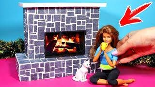 FIREPLACE FOR DOLLS | Christmas and New Year | DIY Dollhouse | AnnaOriona