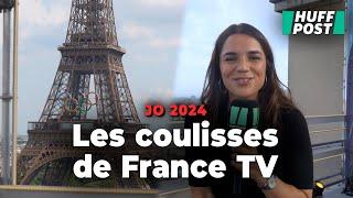 On a visité les superbes coulisses de France Télévisions au Trocadéro pendant les JO