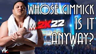 Whose Gimmick is it Anyway? - Samoa Joe [WWE 2K22]