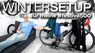 Winterkleidung fürs Rennrad/Gravelbike:#festive500 Setup! Beheizbare Socken & Handschuhe,Trikot, etc