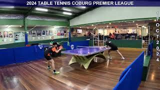 Raymond (1831) vs Aaron (1695)  Highlights  2024 Table Tennis Coburg Premier Pennant Grand Finals