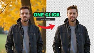 One Click Remove Background In Adobe Photoshop