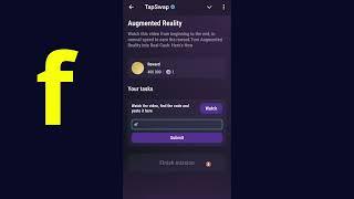 Augmented Reality | Tapswap Code | Turn Augmented Reality into Real Cash: Here's How