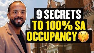 9 secrets to 100% serviced accommodation occupancy 