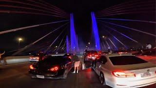 SQUEEZE TEAM TAKES OVER KOSCIUSZKO BRIDGE!