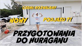 CZEMU ROZWALAMY NOWY PODJAZD? IDZIE NOWY! ZBLIŻA SIĘ KOLEJNY HURAGAN!!! PRZYGOTOWANIA DO NIEGO!