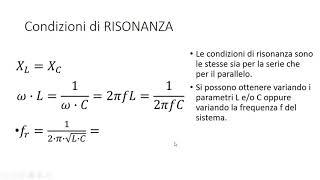 CIRCUITI RLC in corrente alternata. Risonanza. #risonanza; #elettrotecnica; #impedenza.