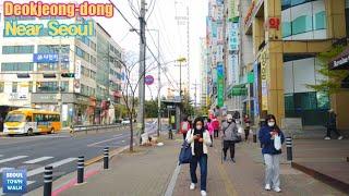 양주시 걷기 - 덕정동 거리 [경기도] | Walk near Seoul Korea - Deokjeong-dong Streets [Yangju-si, Gyeonggi-do] 【4K】