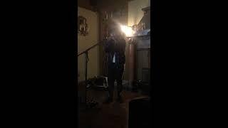 Krys Ro Performing "At The Door" at Avant Garden